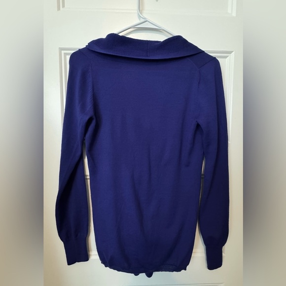 Elie Tahari Merino Wool Cardigan - Picture 2 of 9